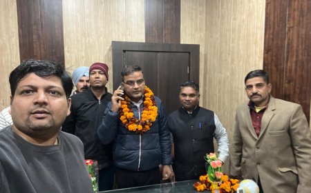 रामगढ़ नगर पालिका अधिशासी अधिकारी जगदीश कुमार ने संभाला कार्यभार