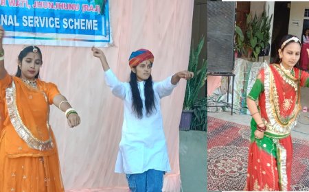 श्री मनसा कन्या पीजी महाविद्यालय में सात दिवसीय शिविर का हुआ समापन