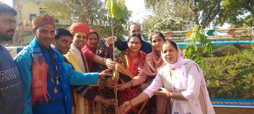 भिवाड़ी के मिलकपुर गांव में विवाह पंचमी के उपलक्ष में किया गया विशाल हवन यज्ञ व भंडारा