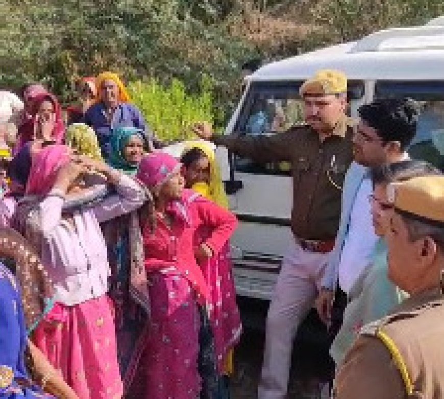 जल जीवन मिशन के टूयूब शैलों का मिलान और विधुत कनेक्शन करने गए प्रशासन और कर्मचारियों को विरोध के चलते हुए बैरंग लौटना पड़ा