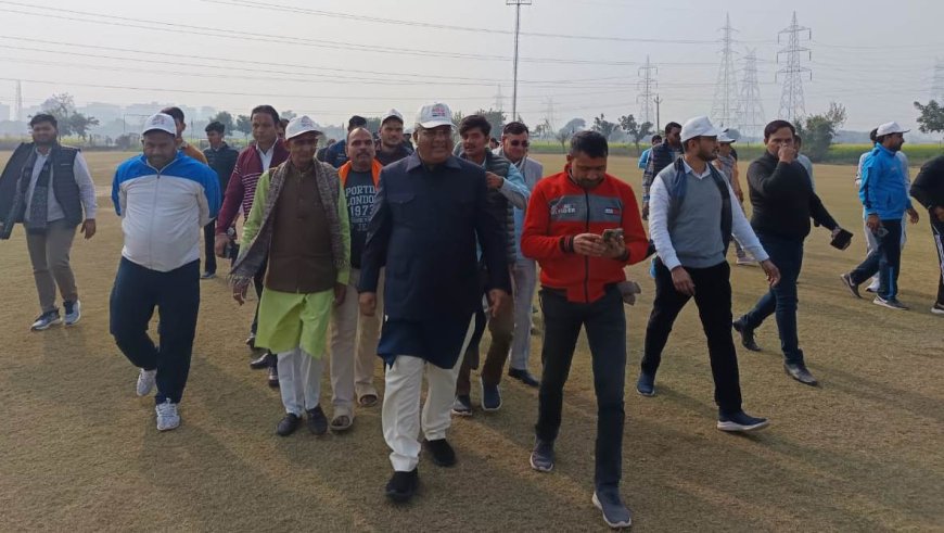 केंद्रीय मंत्री भूपेंद्र यादव ने सांसद खेल उत्सव का किया उद्घाटन, सैकड़ों टीमें ले रही भाग