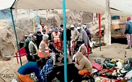 खुले बोरवेल में गिरी 3 साल की मासूम बच्ची को सुरक्षित बचाने मे  9 दिन बाद भी प्रशासन खाली हाथ