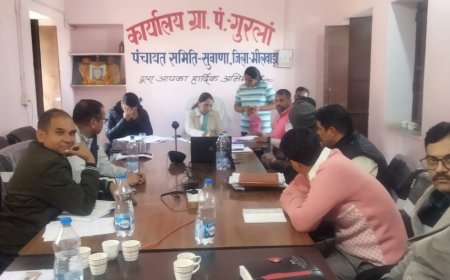 गुरलाँ ग्राम पंचायत स्तरीय जनसुनवाई का हुआ आयोजन, परिवेदनाओं एवं समस्याओं के समाधान के निर्देश