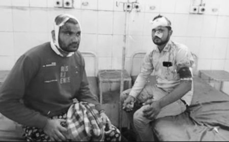 शराब पीकर गाली-गलौज करने से मना करने पर दो पक्षों के बीच खूनी संघर्ष