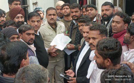 मुबारिकपुर में पुरानी रंजीश को लेकर दो पक्षों में हुआ झगड़ा, एक पक्ष ने दूसरे पक्ष पर किया लाठी डडों हमला