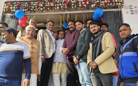 बानसूर में मनसा माता मंदिर पर धूमधाम से हुआ पौषबड़ा महोत्सव