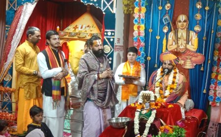 श्री वेंकटेश लोहार्गल धाम में श्री वेंकटेश दिव्य कथा महोत्सव का समापन