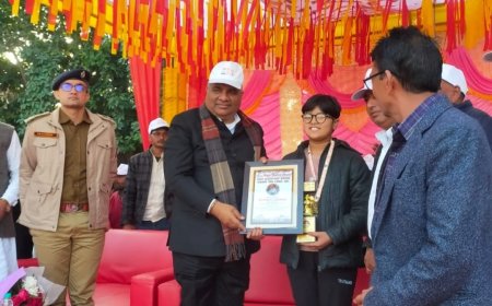 कड़ी मेहनत, समर्पण और योग के अटूट विश्वास से देवांगी लालवानी ने बनाया विश्व रिकॉर्ड