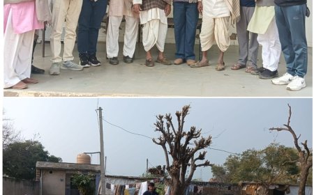 वीर तेजाजी जाट सेवा समिति नारायणपुर ने जनसंपर्क अभियान किया शुरू