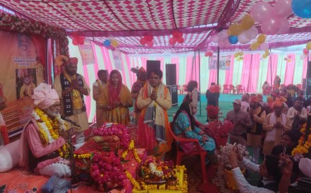 भागवत श्रवण से होता है पापों का नाश - आचार्य मिथिलेश शास्त्री