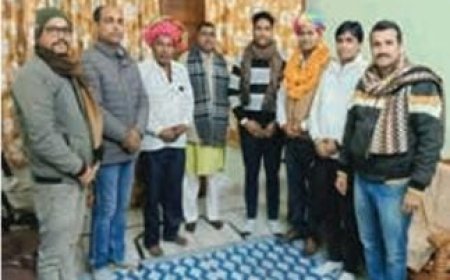 संदीप सैनी बने भाजपा मंडल अध्यक्ष, किया स्वागत