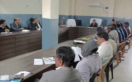 गणतंत्र दिवस की तैयारियों के संबंध में बैठक आयोजित,सांस्कृतिक कार्यक्रम तथा झांकियां रहेगी विशेष आकर्षण