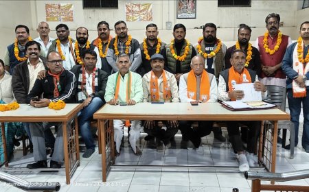 सिरोही जिले के विभिन्न विधानसभा क्षेत्रों के  14 मंडल अध्यक्षों की  भाजपा ने की घोषणा