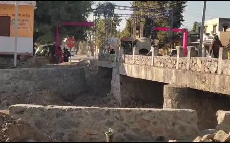 एक साल बित गया नही हुआ आटी नाला निर्माण,आखिर किसको सुनाए फरियाद:गाँव का मुख्य मार्ग अस्त व्यस्त लोग परेशान