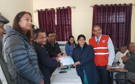 सार्वजनिक स्वास्थ्य आपातकालीन और आपदा प्रतिक्रिया का दो दिवसीय प्रशिक्षण कार्यक्रम का  समापन