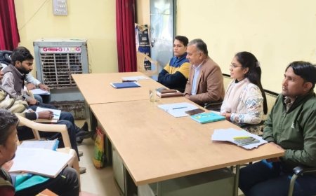 संयुक्त निदेशक उद्यान भरतपुर ने करौली में किया उधानिकी गतिविधियों का अवलोकन