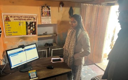 उपखंड अधिकारी ने अन्नपूर्णा रसोई और रैन बसेरे का किया औचक निरीक्षण