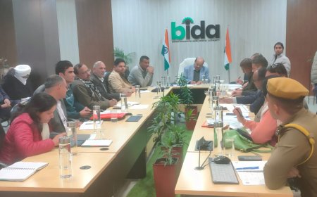 जिला कलेक्टर ने निवेश एमओयू के कार्यान्वयन की प्रगति के संबंध में ली समीक्षा बैठक