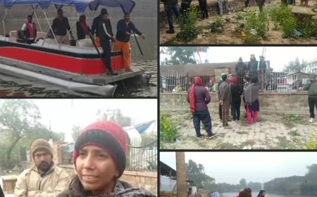 सुजान गंगा नहर में सिविल डिफेंस और SDRF की टीम कर रही युवक की तलाश