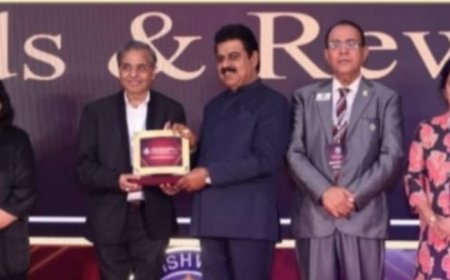 प्रगतिशील सिन्धी समाज समिति के अध्यक्ष  विजय ईसरानी हुए सम्मानित