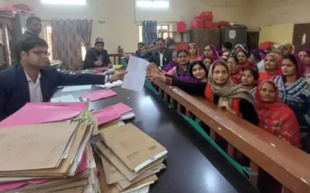 आंगनबाड़ी कार्यकर्ताओं ने अपनी प्रमुख मांगों को लेकर अनिश्चितकालीन हड़ताल का किया  ऐलान