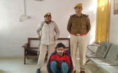 न्यायालय पोस्को कोर्ट में स्थापित बाबू के घर में उसके चाचा के लड़के ने की चोरी पुलिस ने किया गिरफ्तार