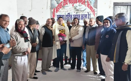 कपिल गुप्ता को भाजपा मंडल अध्यक्ष बनाए जाने पर हुआ स्वागत