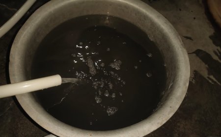 जल जीवन मिशन योजना में करोड़ों रुपए खर्च होने के बावजूद, नियमित सप्लाई: अलावडा में मिल रहा गंदा पानी