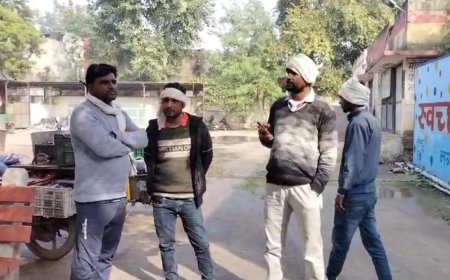 सीमेंट कंक्रीट मिलाने वाली मिक्सचर मशीन के ट्रक की टक्कर से वृद्ध महिला की मौत