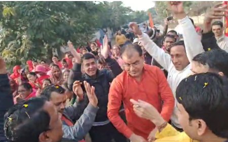 बाबा मोहन राम खोली धाम की मनमोहक परिक्रमा का हुआ आयोजन