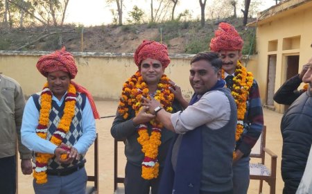 धर्मवीर मील ने उदयपुरवाटी वन विभाग के रेंजर के पद पर किया पदभार ग्रहण