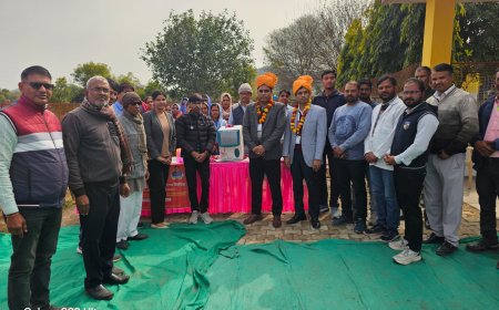 राष्ट्रीय गुणवत्ता एवं आश्वासन प्रमाणित प्राथमिक स्वास्थ्य केंद्र धमरेड अंतर्गत मुख्यमंत्री आयुष्मान आरोग्य शिविर का हुआ आयोजन