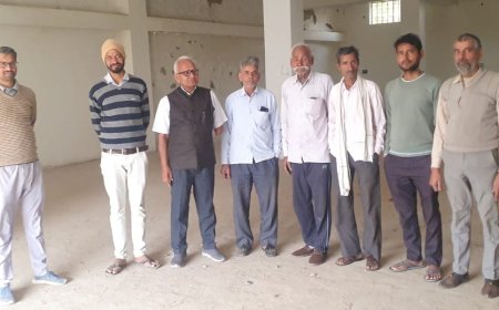 जांगिड समाज के लोगों ने संस्थान के जीर्णोद्धार और मूर्ति स्थापना पर की चर्चा