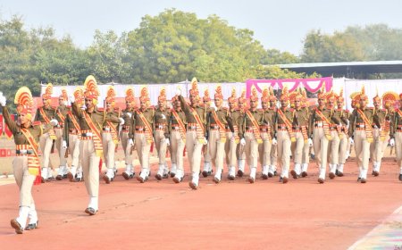 रिक्रूट प्रशिक्षण केंद्र, सशस्त्र सीमा बल, मौजपुर अलवर में प्रथम बैच बीआरटीसी का हुआ दीक्षांत परेड का आयोजन
