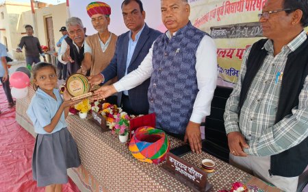 राउमावि नेतरा में धूमधाम से मनाया गया वार्षिकोत्सव