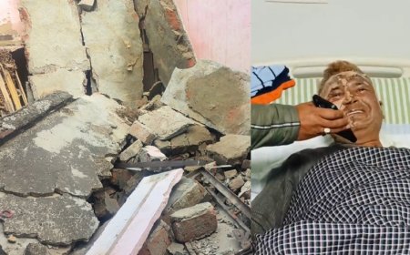 खेडला स्कूल में गैस हादसे में घायलो से शिक्षा-मंत्री ने बात की, बोले - इलाज में जितना पैसा इलाज में लगेगा इंतजाम करेंगे चिंता मत करना