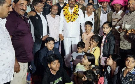 माली समाज दुजाना ने पाली किसान कांग्रेस जिला संयोजक शंकरलाल माली का किया सम्मान