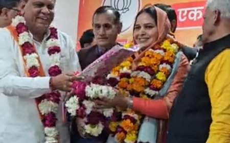 भाजपा ने शिवानी दायमा को बनाया जिलाध्यक्ष:  8 दावेदारों ने फार्म लिए वापस