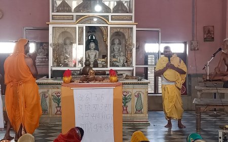 निर्वाण लाड़ू चढ़ाकर मनाया भगवान ऋषभदेव का मोक्ष कल्याणक