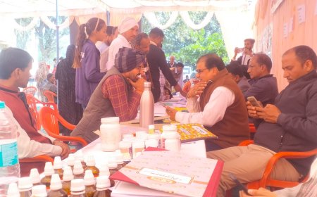 उदयपुरवाटी सामुदायिक स्वास्थ्य केंद्र में आयुष से हुए कई लोग लाभान्वित