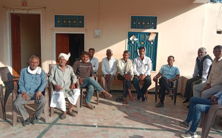 छापोली राजस्व ग्राम कृष्ण नगर को पंचायत बनाने की मांग को लेकर महिलाएं भी आई आगे