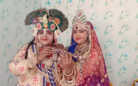 कृष्ण रुक्मणी विवाह पर महिलाओं ने गाए मंगल गीत, मूर्ति प्राण प्रतिष्ठा एवं पूर्णाहुति पर भंडारा कल