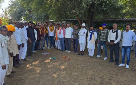 गौशाला की नई कार्यकारिणी का गठन, शर्मा संरक्षक सौरभ मीणा अध्यक्ष चुने गए