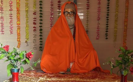 नौगावा बाबा की पुण्यतिथि पर अकिंचन कुटी पर हुआ भंडारे का आयोजन