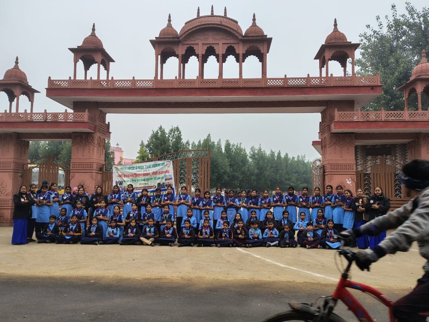 स्काउट गाइड शिविर में हुआ सर्व धर्म प्रार्थना सभा का आयोजन