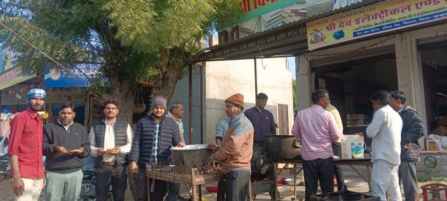 पूर्णिमा पर्व पर हुआ पौष बड़ा का आयोजन