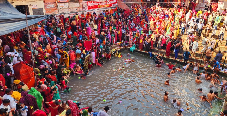 लोहार्गल के सूर्यकुंड में मौनी अमावस्या पर श्रद्धालुओं ने लगाई आस्था  की डुबकी, मंदिरों में किया दान पुण्य