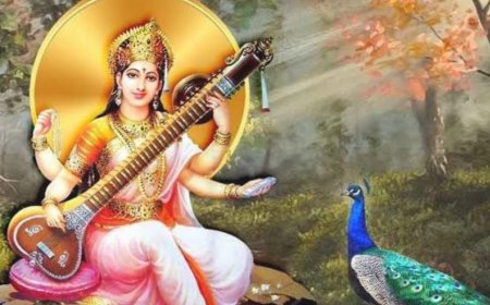 बसंत पंचमी पर हुआ सरस्वती पूजन, हुए यज्ञोपवीत संस्कार