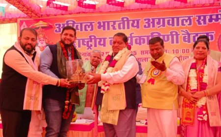 सतीश चंद गर्ग बने श्रीअग्रसेन फाउंडेशन के "आजीवन संरक्षक ट्रस्टी"