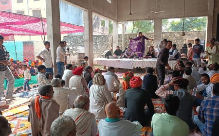 अलावडा़ में धूमधाम से मनाई भगवान देवनारायण जयंती